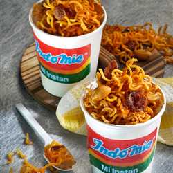 Gurilem Mie Dendeng Balado  